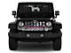 Grille Insert; Tactical Dirty Grace Pink Line (76-86 Jeep CJ5 & CJ7)