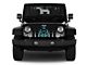 Grille Insert; Teal Celtic Knot (76-86 Jeep CJ5 & CJ7)