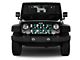 Grille Insert; Teal Skulls (76-86 Jeep CJ5 & CJ7)