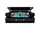 Grille Insert; Teal Swirl Compass (76-86 Jeep CJ5 & CJ7)