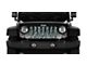 Grille Insert; Teal White Leopard (76-86 Jeep CJ5 & CJ7)