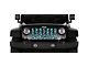 Grille Insert; Turquoise Leopard Print (97-06 Jeep Wrangler TJ)