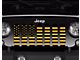 Grille Insert; USA Amp'd (18-24 Jeep Wrangler JL w/o TrailCam)