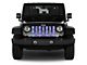 Grille Insert; Violet Mermaid Scales (97-06 Jeep Wrangler TJ)