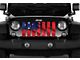 Grille Insert; Waving Samoan Flag (76-86 Jeep CJ5 & CJ7)