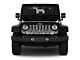 Grille Insert; White Leopard Print (76-86 Jeep CJ5 & CJ7)