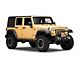 Jeep Licensed by RedRock Stubby Front Winch Bumper with Jeep Logo (07-18 Jeep Wrangler JK)