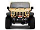 Jeep Licensed by RedRock Stubby Front Winch Bumper with Jeep Logo (07-18 Jeep Wrangler JK)