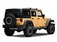 Jeep Licensed by RedRock Two Bar Removable Roof Rack with Jeep Logo (07-18 Jeep Wrangler JK 4-Door)