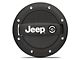 Jeep Licensed by RedRock Locking Fuel Door with Printed Jeep Logo (07-18 Jeep Wrangler JK)