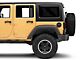 Jeep Licensed by RedRock Locking Fuel Door with Engraved Jeep Logo (07-18 Jeep Wrangler JK)