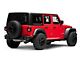 Rough Country Tubular Rear Bumper; Satin Black (18-24 Jeep Wrangler JL)