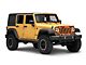 SEC10 Grille Decal; Fire (07-18 Jeep Wrangler JK)