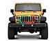 SEC10 Grille Decal; Tie Dye (07-18 Jeep Wrangler JK)