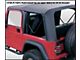 Rugged Ridge XHD Replacement Soft Top with Tinted Windows and Door Skins; Black Diamond (03-06 Jeep Wrangler TJ, Excluding Unlimited)