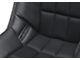 Corbeau Baja SS Suspension Seats with Double Locking Seat Brackets; Black Vinyl/Cloth (11-18 Jeep Wrangler JK 2-Door)