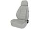 Corbeau Sport Reclining Seats with Double Locking Seat Brackets; Gray Vinyl (18-24 Jeep Wrangler JL)