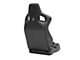 Corbeau Sportline RRB Reclining Seats with Double Locking Seat Brackets; Black Vinyl/Carbon Vinyl/Black Diamond Stitch (05-15 Tacoma)