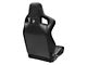 Corbeau Sportline RRS Reclining Seats with Double Locking Seat Brackets; Black Vinyl/Carbon Vinyl (11-18 Jeep Wrangler JK 2-Door)