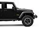 Jeep Licensed by RedRock Sport Side Logo; Lime Green (87-18 Jeep Wrangler YJ, TJ & JK)