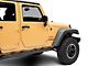 Jeep Licensed by RedRock Sport Side Logo; Red (87-18 Jeep Wrangler YJ, TJ & JK)