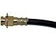 Front Brake Hydraulic Hose; Driver Side (82-86 Jeep CJ7)