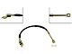 Front Brake Hydraulic Hose; Driver Side (87-89 Jeep Wrangler YJ)