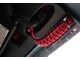 Fishbone Offroad ParaCord Grab Handles for A-Pillar and Sound Bar; Red (07-18 Jeep Wrangler JK)