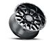 G-FX TM-5 Gloss Black Milled Wheel; 20x9 (76-86 Jeep CJ5 & CJ7)