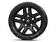 Fuel Wheels Ammo Matte Black Wheel; 17x9 (07-18 Jeep Wrangler JK)