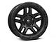 Fuel Wheels Ammo Matte Black Wheel; 17x9; -12mm Offset (07-18 Jeep Wrangler JK)