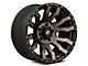 Fuel Wheels Blitz Matte Black Double Dark Tint Wheel; 17x9 (07-18 Jeep Wrangler JK)