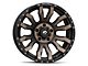 Fuel Wheels Blitz Matte Black Double Dark Tint Wheel; 18x9; -12mm Offset (07-18 Jeep Wrangler JK)