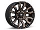 Fuel Wheels Blitz Matte Black Double Dark Tint Wheel; 18x9; 1mm Offset (07-18 Jeep Wrangler JK)