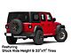 Fuel Wheels Blitz Matte Black Double Dark Tint Wheel; 18x9; 1mm Offset (18-24 Jeep Wrangler JL)