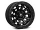 Fuel Wheels Covert Matte Black Wheel; 18x9 (07-18 Jeep Wrangler JK)