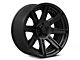 Fuel Wheels Rogue Matte Black Wheel; 20x9; 1mm Offset (07-18 Jeep Wrangler JK)