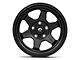Fuel Wheels Shok Matte Black Wheel; 17x9 (07-18 Jeep Wrangler JK)