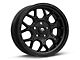 Fuel Wheels Tech Matte Black Wheel; 17x9 (07-18 Jeep Wrangler JK)