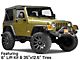 Fuel Wheels Contra Matte Black Milled Wheel; 20x9 (97-06 Jeep Wrangler TJ)