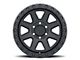 Black Rhino Baker Matte Black Wheel; 20x9 (07-18 Jeep Wrangler JK)