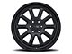 Black Rhino Chase Matte Black Wheel; 17x9.5; -18mm Offset (20-24 Jeep Gladiator JT)