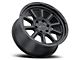 Black Rhino Chase Matte Black Wheel; 17x9.5 (18-24 Jeep Wrangler JL)