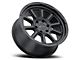 Black Rhino Chase Matte Black Wheel; 17x9.5 (07-18 Jeep Wrangler JK)