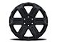 Black Rhino Wanaka Matte Black Wheel; 18x9 (20-24 Jeep Gladiator JT)