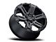 Black Rhino Wanaka Matte Black Wheel; 18x9 (20-24 Jeep Gladiator JT)