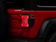 Raxiom Axial Series Carver LED Tail Lights; Black Housing; Smoked Lens (18-24 Jeep Wrangler JL w/ Factory Halogen Tail Lights)