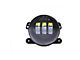 Quake LED Tempest 4-Inch Black Reflector LED Fog Lights (97-18 Jeep Wrangler TJ & JK)