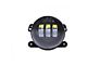 Quake LED Tempest 4-Inch RGB Accent Black Reflector LED Fog Lights (97-18 Jeep Wrangler TJ & JK)