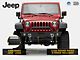 Jeep Licensed by RedRock Trekker Front Bumper with Jeep Logo (07-18 Jeep Wrangler JK)